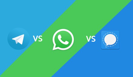 WhatsApp vs Signal vs Telegram: A Detailed Comparison of Features and Privacy differences