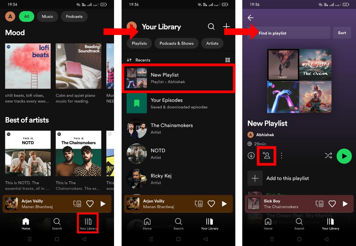 open spotify playlist