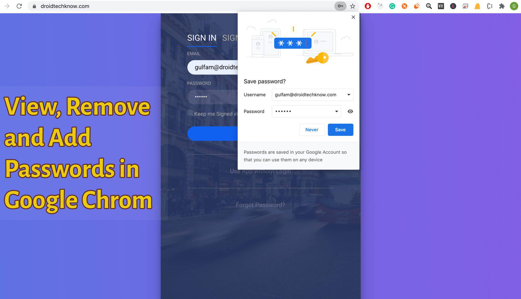 viewing saved passwords in chrome viewing saved passwords in chrome