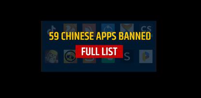 India Bans 59 Chinese Apps including WeChat, TikTok, Hello, UC Browsers news