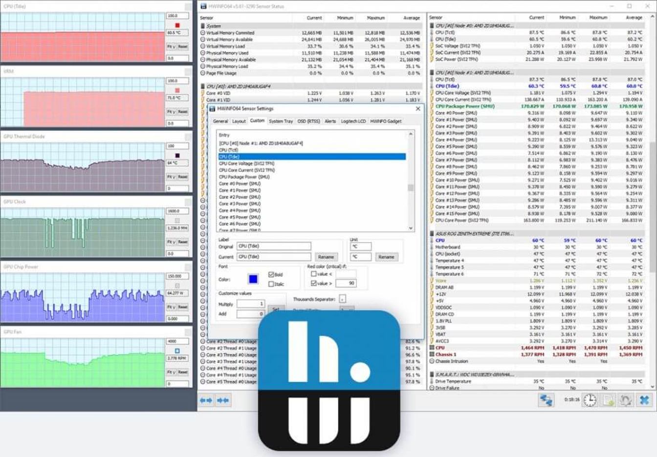 HWiNFO application