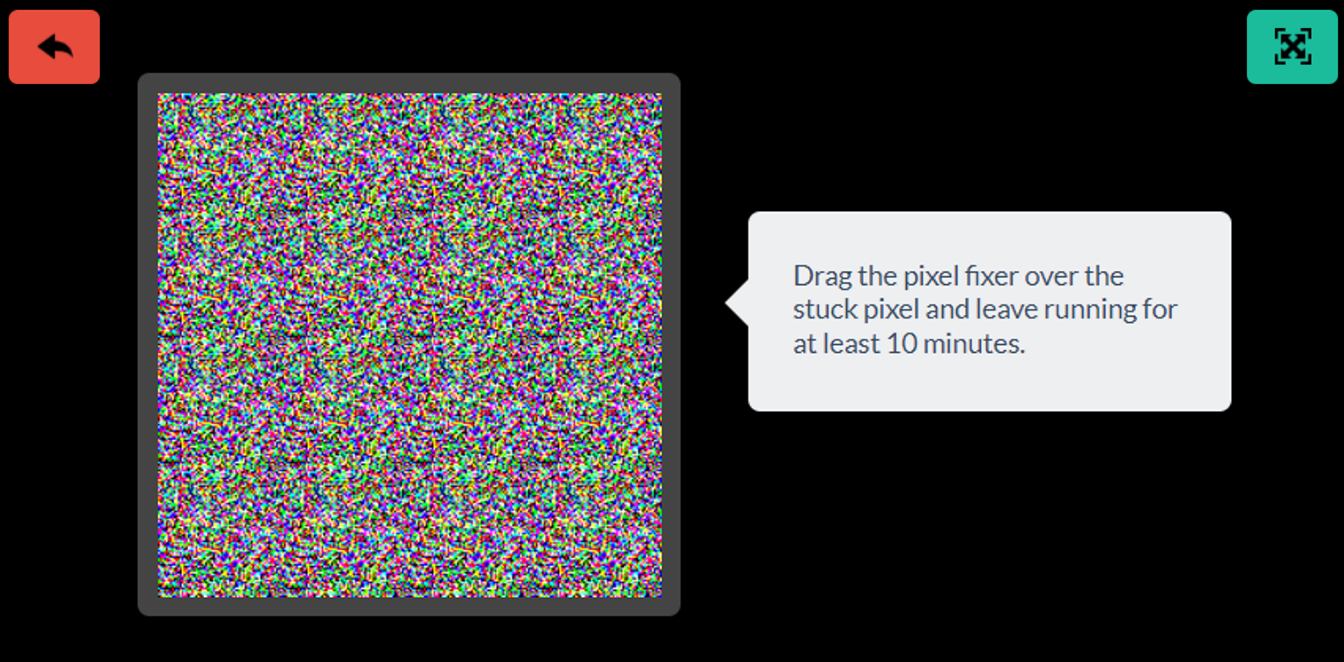 JScreenFix online tool