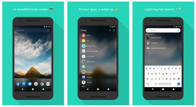 Evie launcher for android
