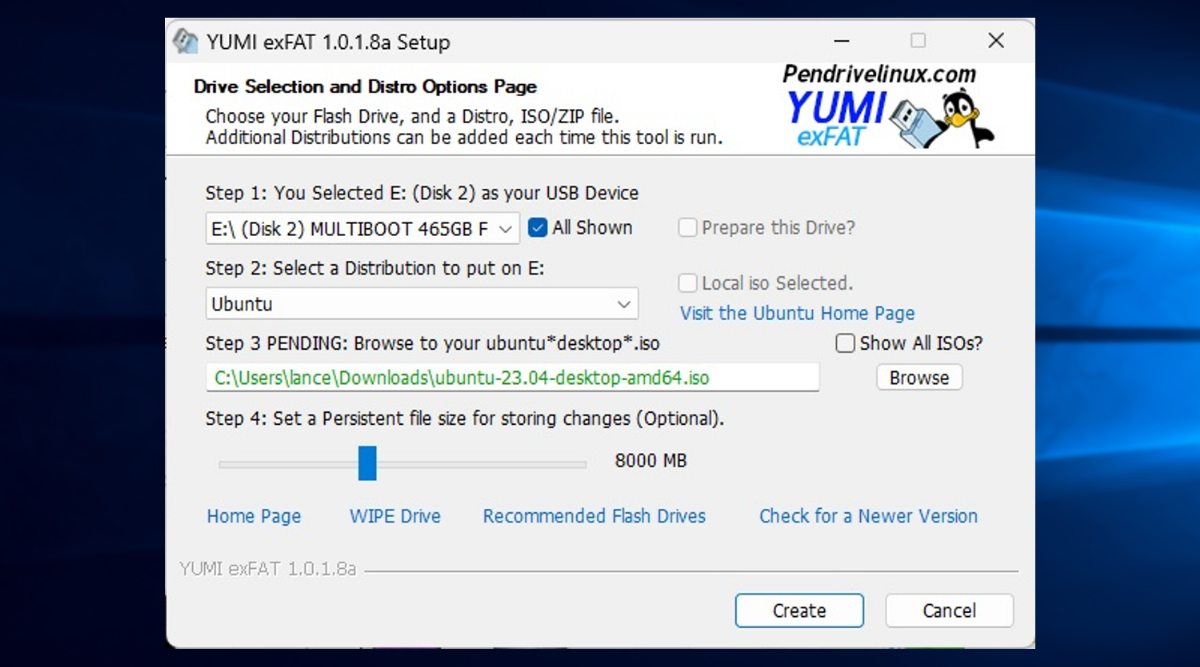 Yumi exFAT variant